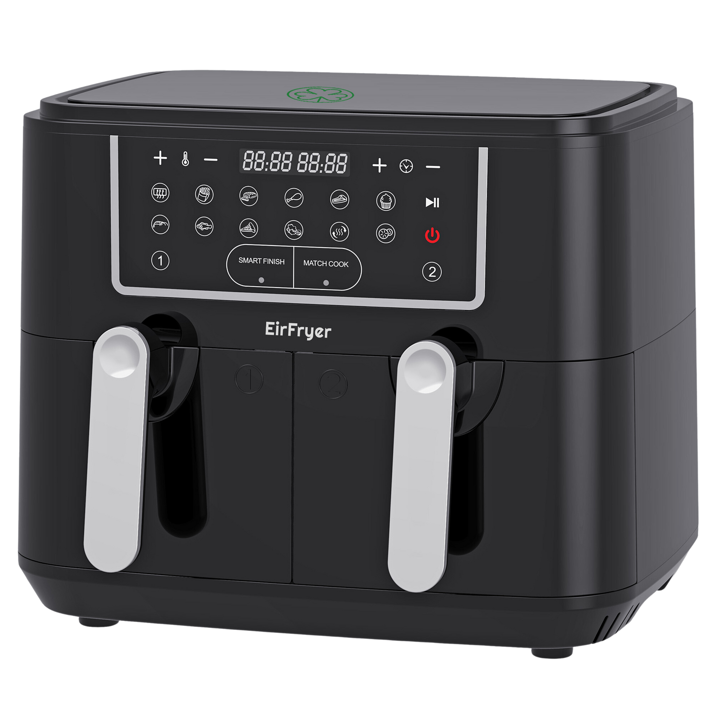 EirFryer 9L Dual Basket Air Fryer With Free Accessories