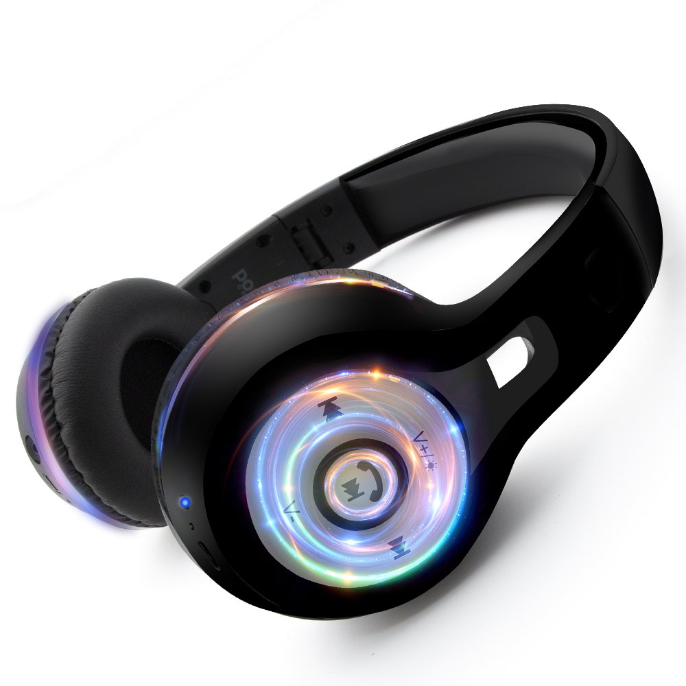 Shimmer LED Bluetooth Headphones