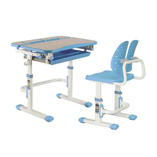 Adjustable Kids Desk & Split Split Backrest Chair Set